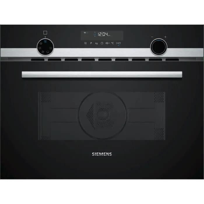 Siemens iQ500 CM585AGS0 Four combin Acier inoxydable