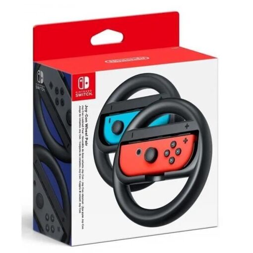 Nintendo Joy-Con Wheel - Volant Pour Console De Jeu, Manette De Jeu - Noir ... - 3