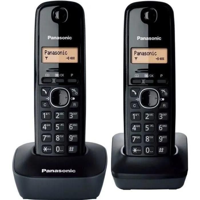 Panasonic KX-TG1612FRH - T�l�phone sans fil avec ID d'appelant - DECT\GAP -... - 2