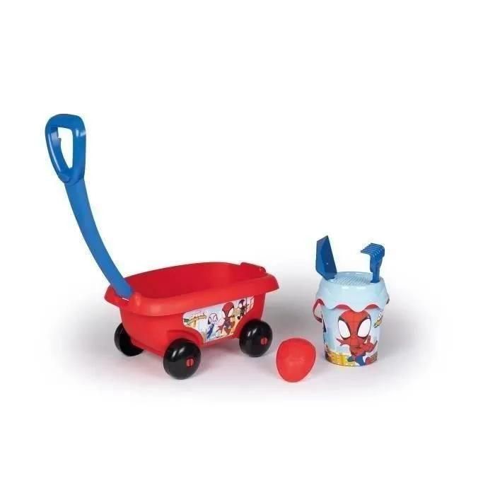 Smoby Spidey Chariot De Plage Garni - 3