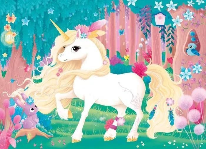 Puzzle N Nathan Puzzle 45 P - Jolie Licorne - 3