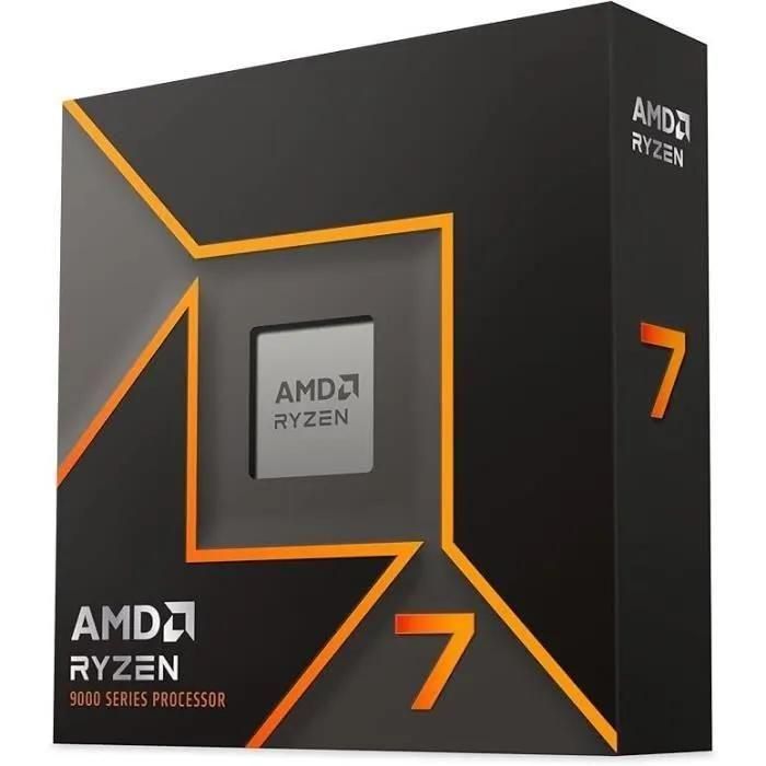 AMD Ryzen 7 9700X - 3.8 GHz - 8 curs - 16 filetages - 32 Mo cache - Socket... - 2