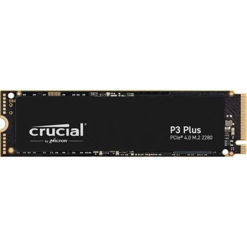 Crucial P3 Plus - SSD - 2 To - interne - M.2 2280 - PCIe 4.0 (NVMe) - 2