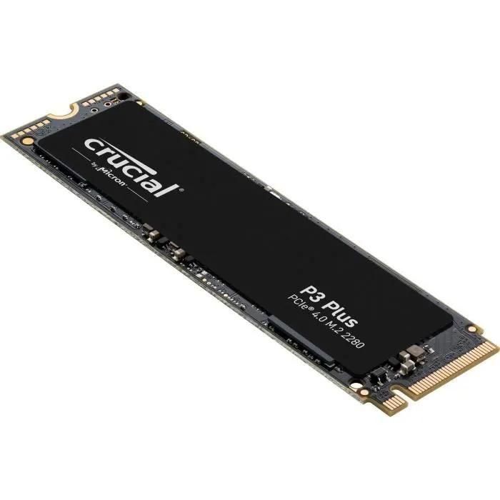 Crucial P3 Plus - SSD - 1 To - interne - M.2 2280 - PCIe 4.0 (NVMe)