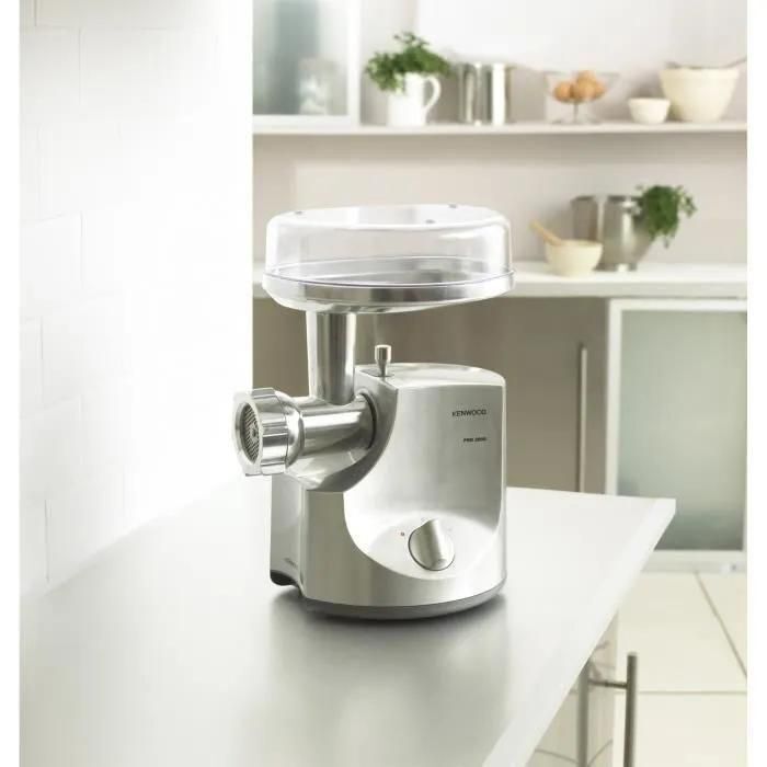 Kenwood MG700 Pro 2000 Excel - Hachoir � viande - 2 kWatt - argent - 2