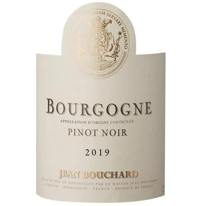 Jean Bouchard 2016 Pinot Noir - Vin Rouge De Bourgogne - 2