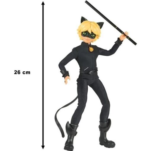 Poupée Miraculous Ladybug Chat Noir 26 Cm - 2