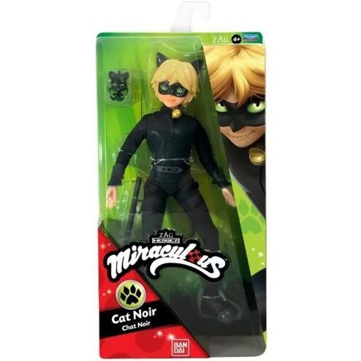 Poupée Miraculous Ladybug Chat Noir 26 Cm - 4