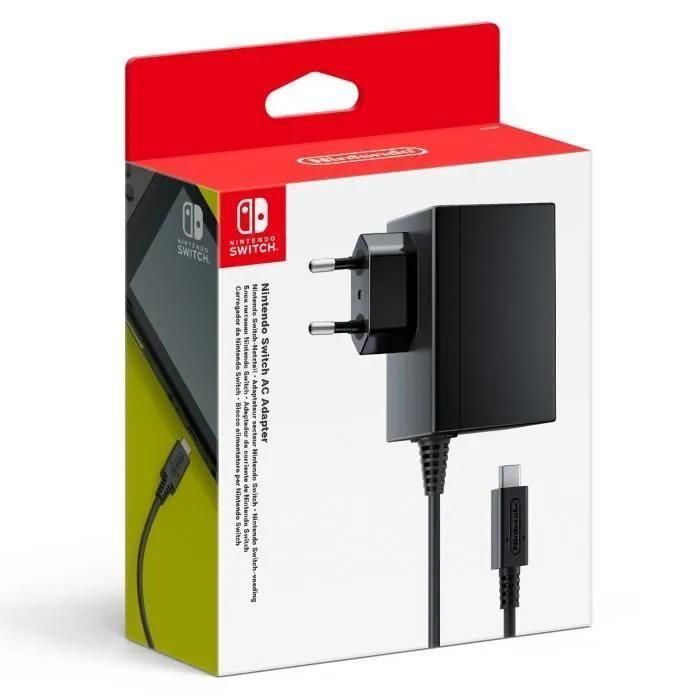 Nintendo - Adaptateur Secteur (24 Pin Usb-C) - Pour Nintendo Switch - 3