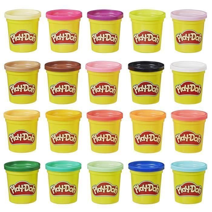 Play Sets Play-Doh Pack De 20 Pots De Pte  Modeler