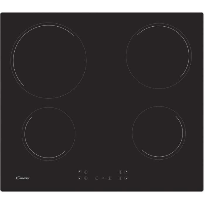 Candy CH64CCB Vitroc�ramique Noir - 4 foyers
