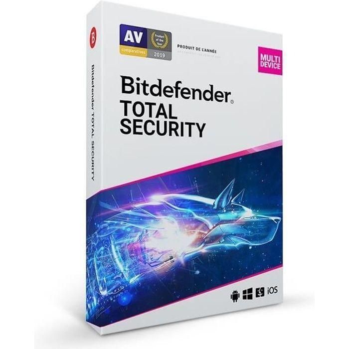 Bitdefender Total Security 2022 � 5 Appareils