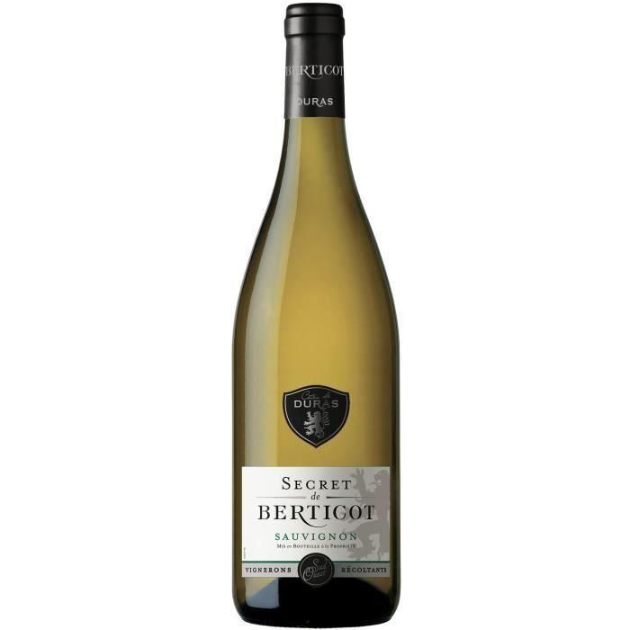Secret De Berticot, 2022, A.O.P Ctes De Duras, Vin Blanc