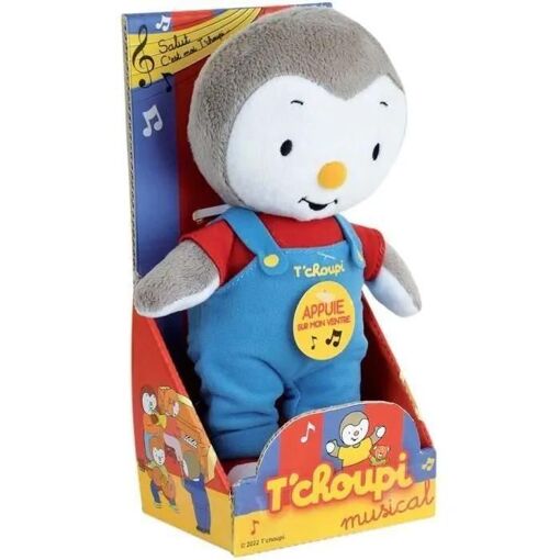 Jemini T'choupi - Peluche Musicale 20 Cm - 3