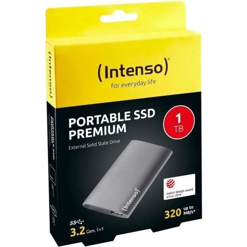 Intenso - Premium Edition - SSD - 1 To - externe (portable) - 1.8' - USB 3.... - 2