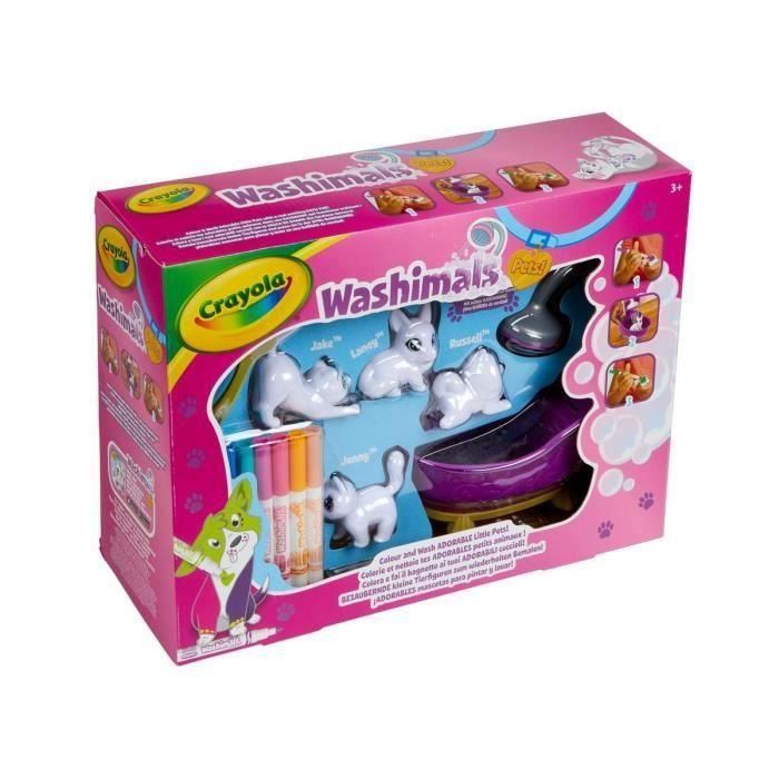 Crayola Washimals - Mes Animaux � Colorier - Coffret (New)
