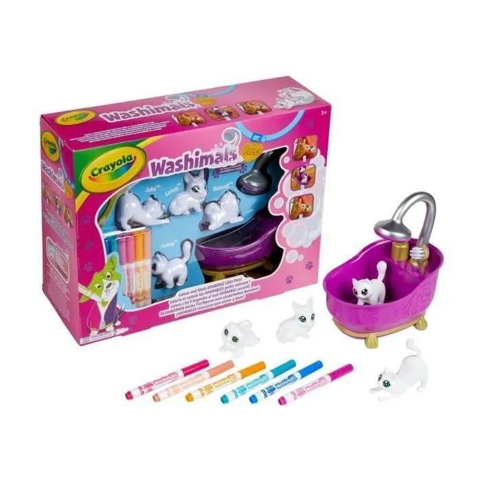 Crayola Washimals - Mes Animaux � Colorier - Coffret (New) - 3