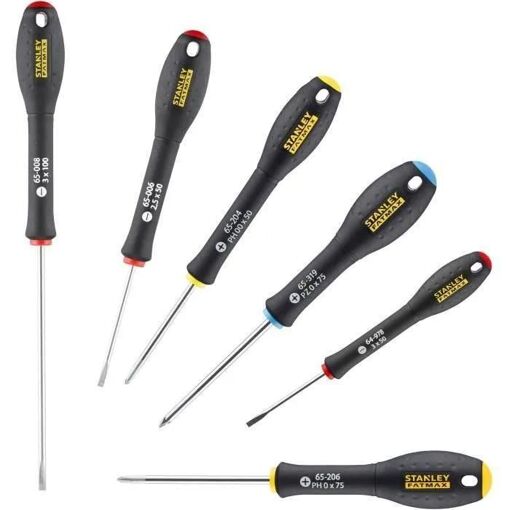 Jeu de 6 tournevis de pr�cision STANLEY FATMAX