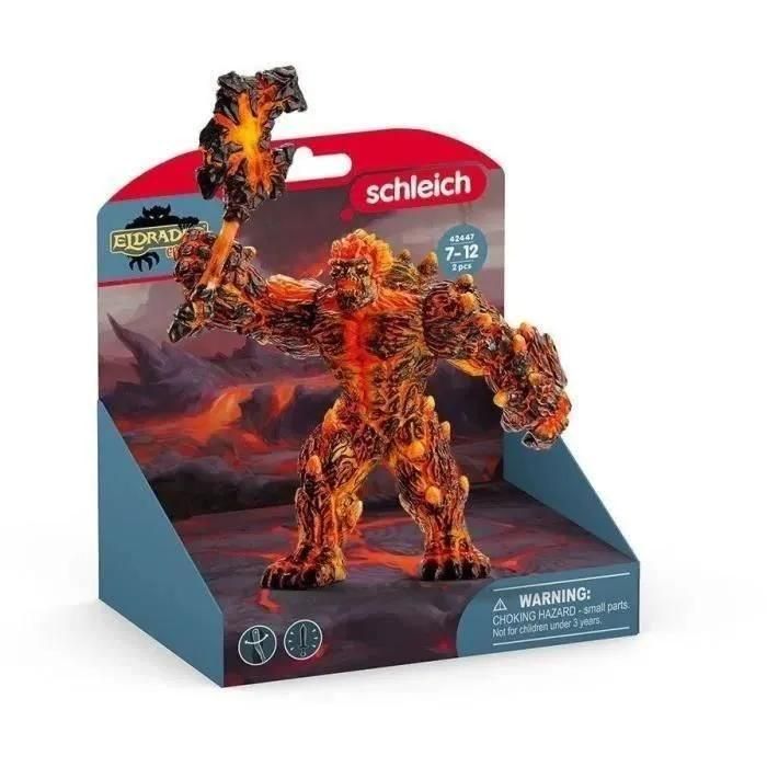 Golem De Lave Avec Arme - Schleich - 42447 - A Partir De 7 Ans - 3