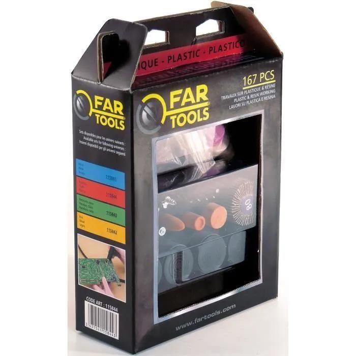 Set d'accessoires mini outil - PLASTIQUE