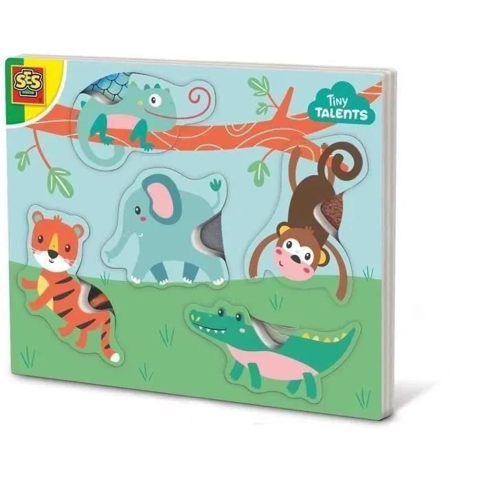 Ses Creative - Puzzle Sensoriel Animal - 2