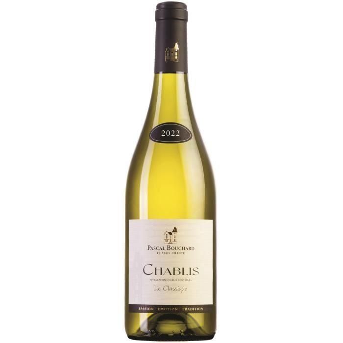 Pascal Bouchard Le Classique 2018 Chablis - Vin Blanc De Bourgogne