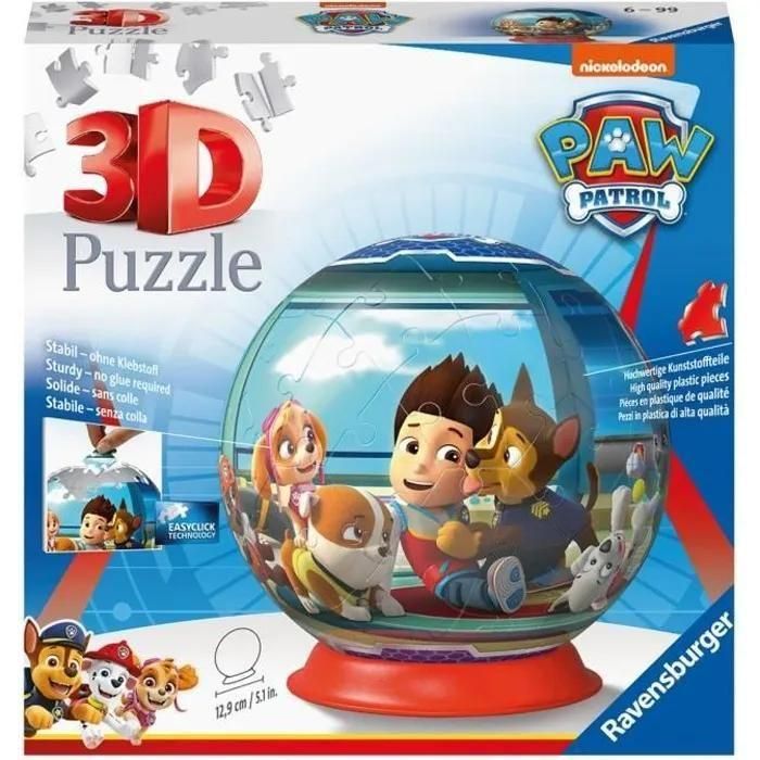 Puzzle Puzzle 3d Rond 72 P - Pat'patrouille