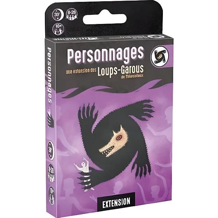 Asmodee Loups-Garous - Ext. Personnages Version Eco