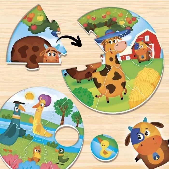 Jeu De R�flexion Amusant - Lisciani - Associez Chiots Et Mamans - 4