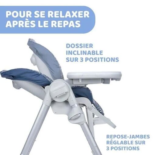 Chaise Haute B�b� Chicco Polly Easy Pinguin - 3
