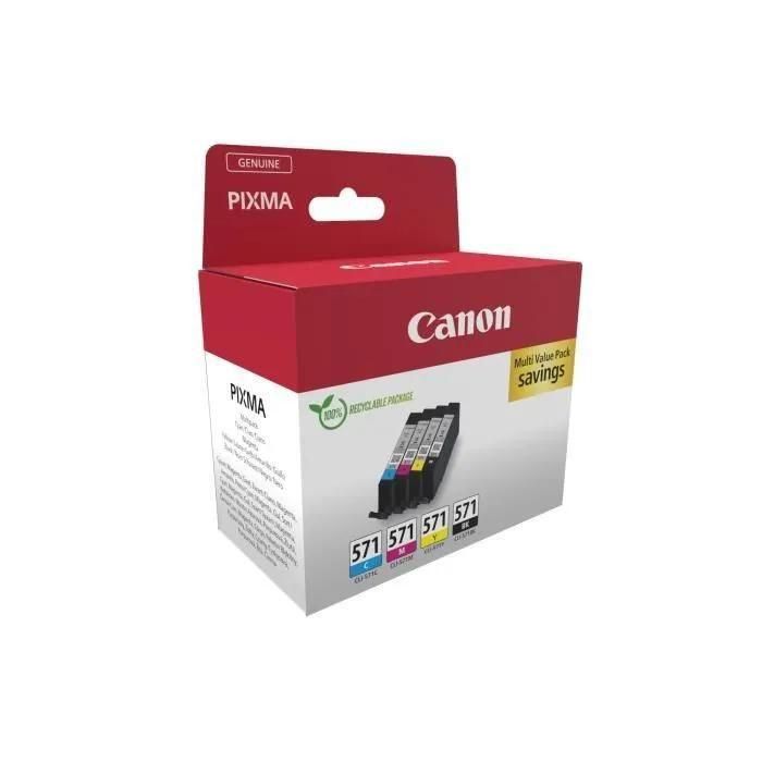 Canon CLI-571 C/M/Y/BK Multi Pack - 2