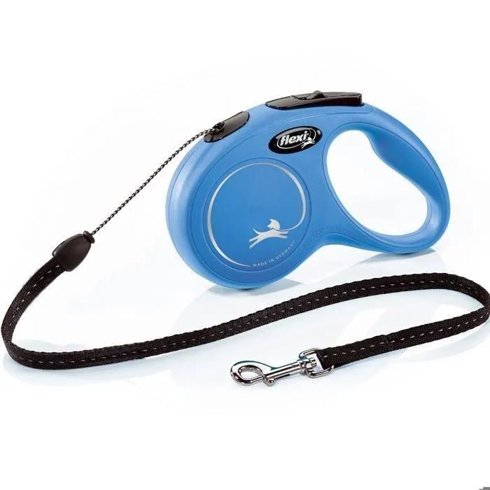 Laisse Flexi Classic Bleu S