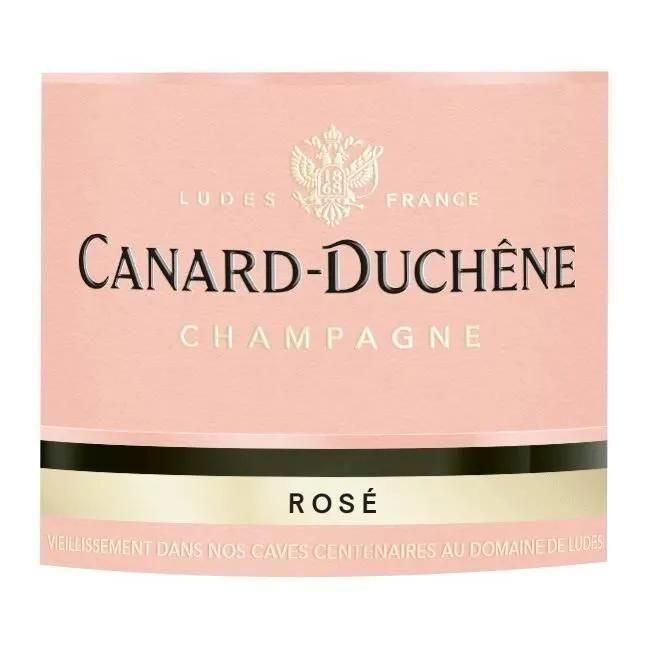 Champagne Canard-Duchene Ros� - 3