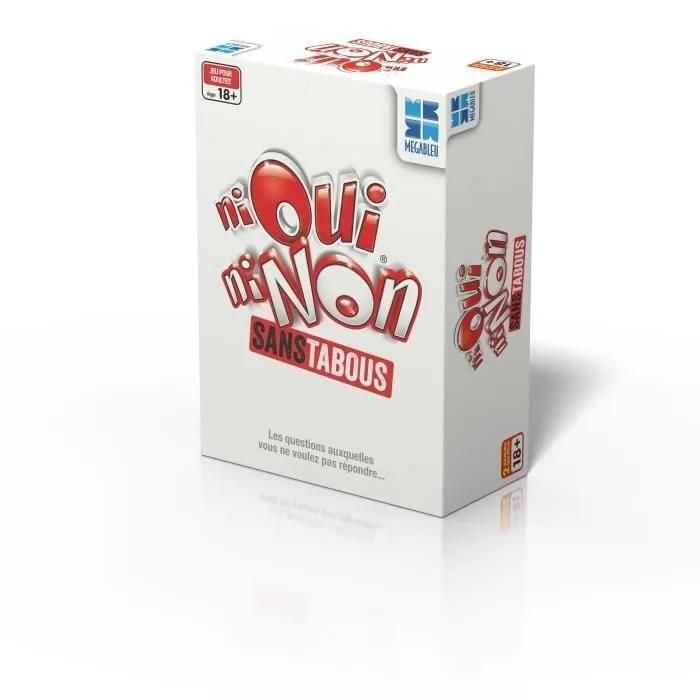 Ni Oui Ni Non Sans Tabous - Jeu De Socit - Megableu - A Partir De 18 Ans
