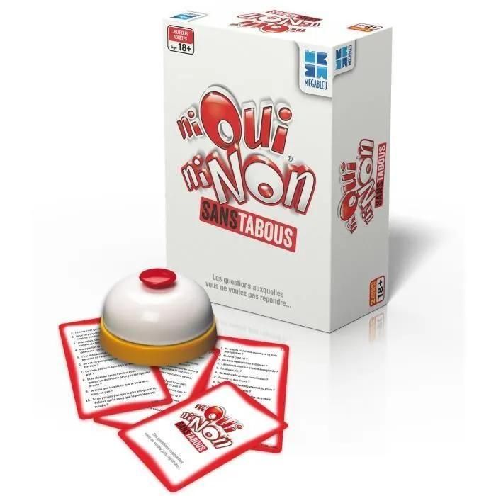 Ni Oui Ni Non Sans Tabous - Jeu De Socit - Megableu - A Partir De 18 Ans - 2