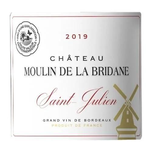 Chteau Moulin De La Bridane 2019 Saint-Julien - Vin Rouge De Bordeaux - 2