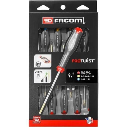 Coffret de 9 tournevis PROTWIST� Facom - 3