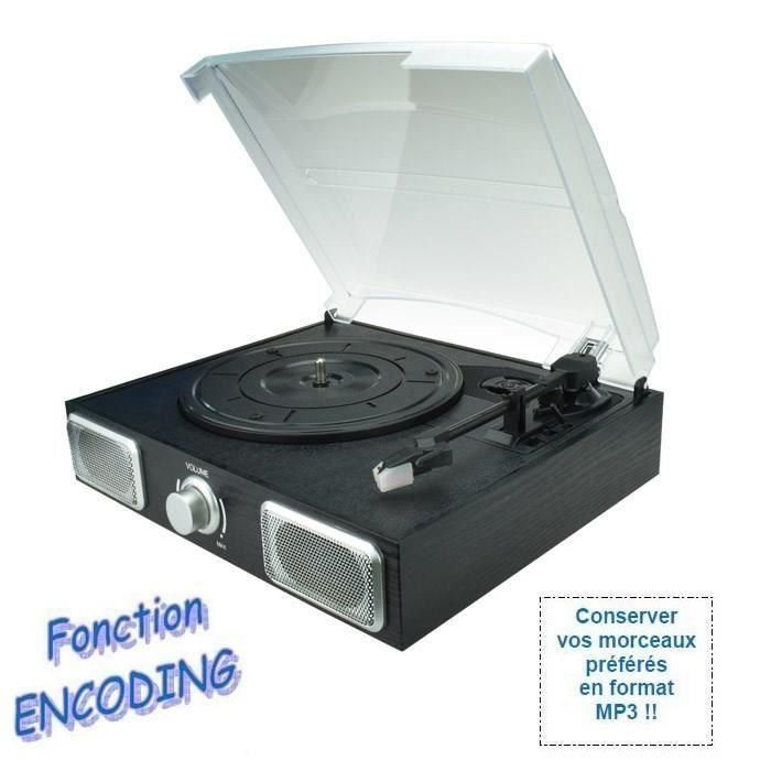 INOVALLEY TD11 Platine vinyle disque num�rique USB