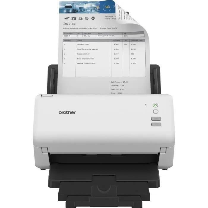 Brother ADS-4100 - Scanner de documents - CIS Double - Recto-verso - A4 - 6... - 4
