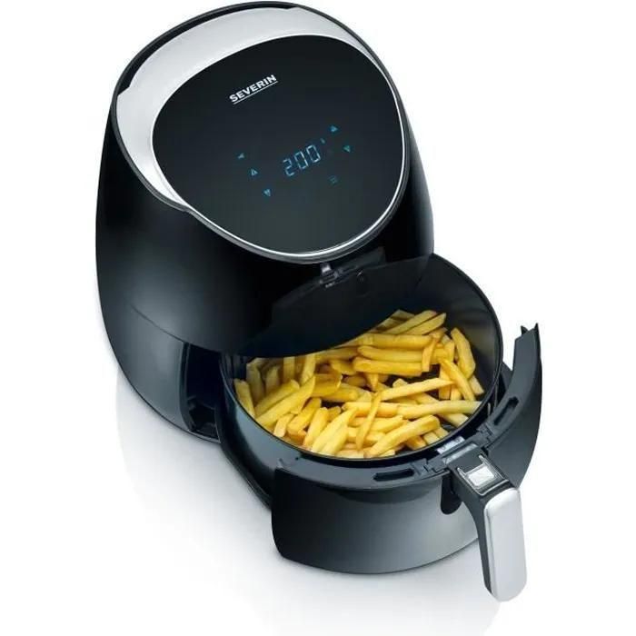 SEVERIN FR 2445 - Friteuse avec peu d'huile - 5 litres - 2 kWatt - noir/arg...