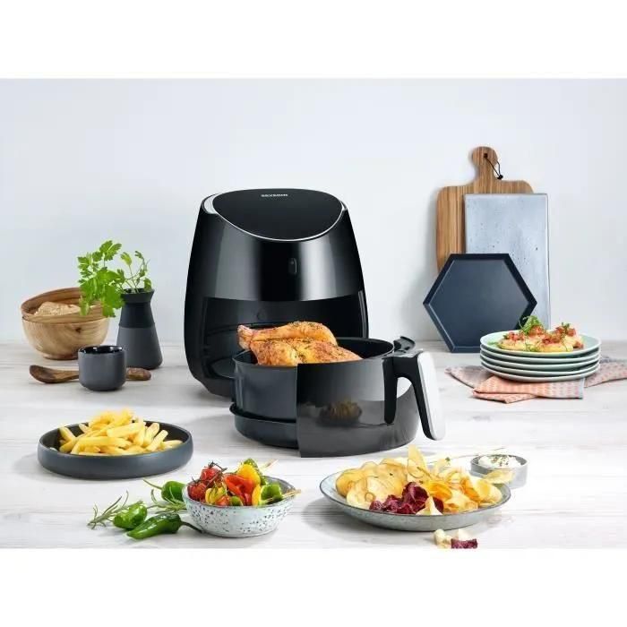 SEVERIN FR 2445 - Friteuse avec peu d'huile - 5 litres - 2 kWatt - noir/arg... - 3