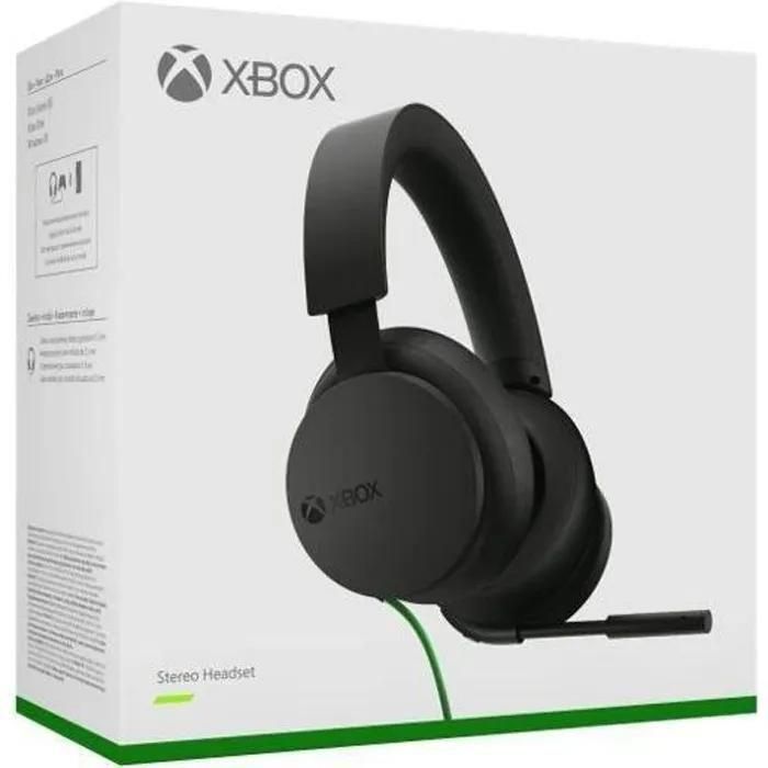 Microsoft Xbox Stereo Headset - Micro-casque - circum-aural - filaire - jac...