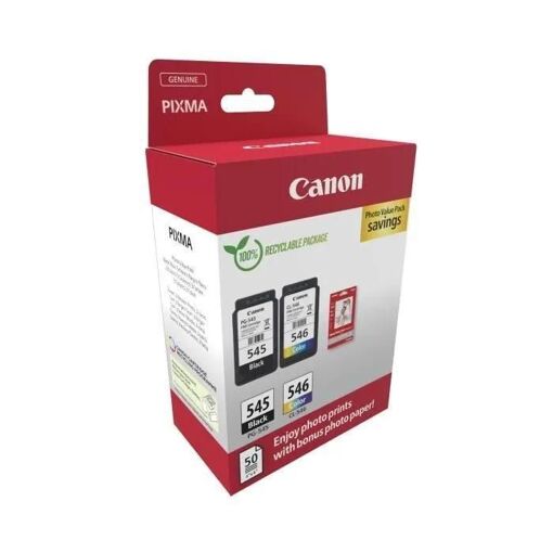Canon PG-545 / CL-546 Photo Value Pack - 2