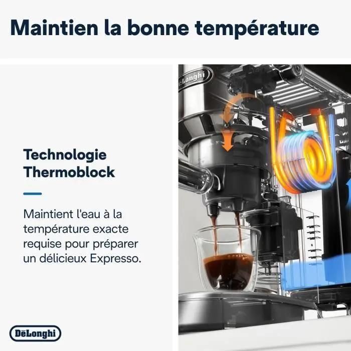 De'Longhi DEDICA EC 685.R - Machine  caf avec mousseur  lait - 15 bar - ... - 3