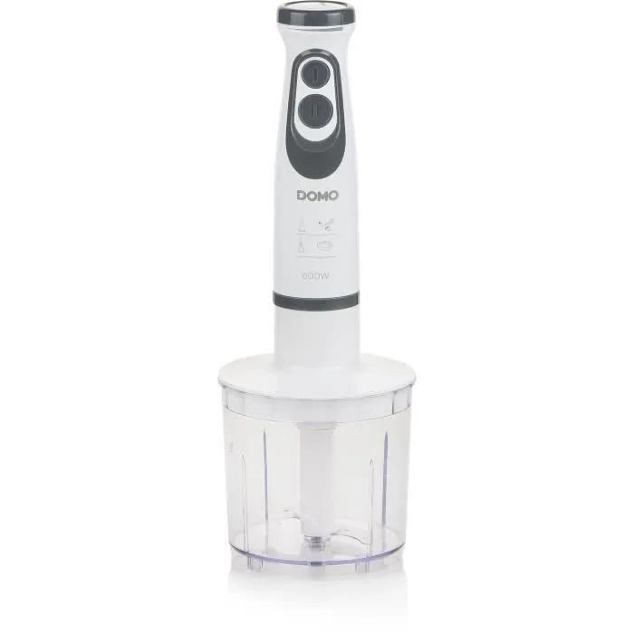 Ensemble Mixeur - DOMO - DO1089M - 600 W - Vitesse variable + Turbo - Mixeu...