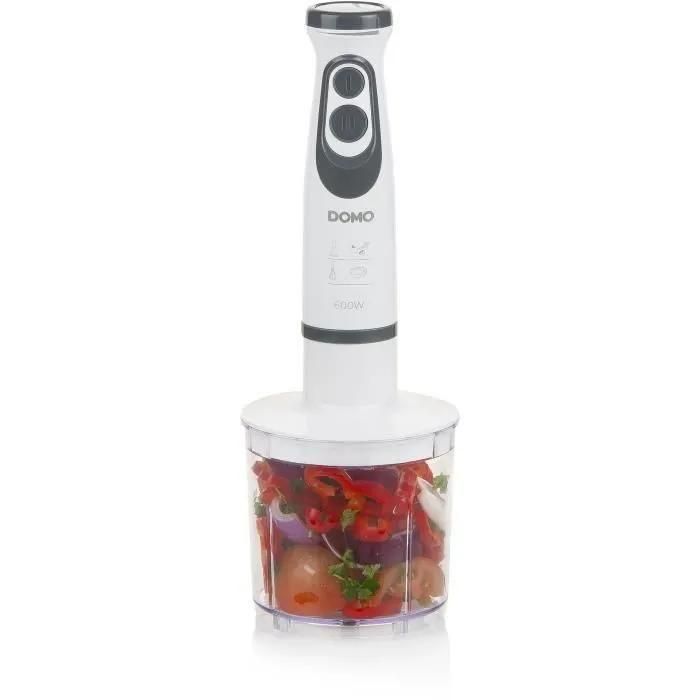 Ensemble Mixeur - DOMO - DO1089M - 600 W - Vitesse variable + Turbo - Mixeu... - 2