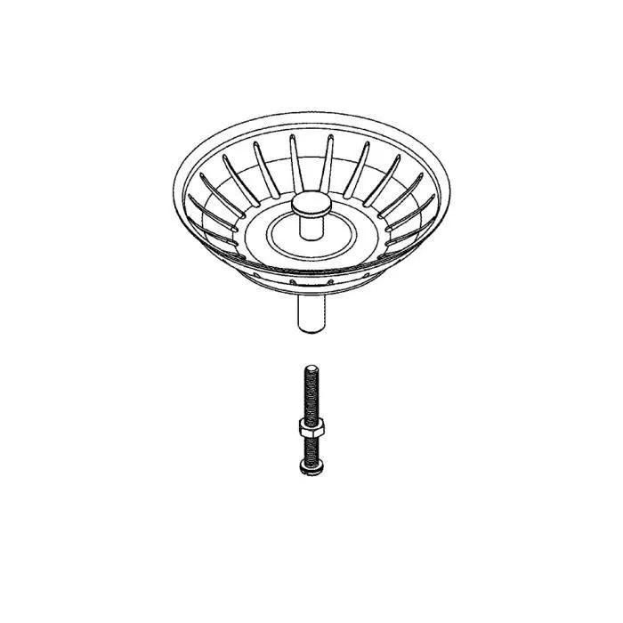 Vidage - Bonde grille a évier - GROHE - 3