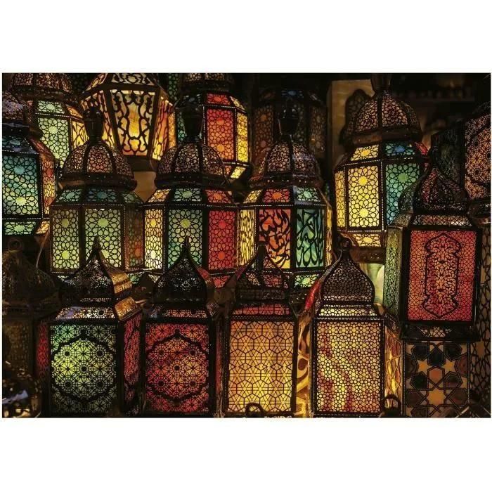 Collage De Lanternes - Puzzle De 1000 Pieces - 2