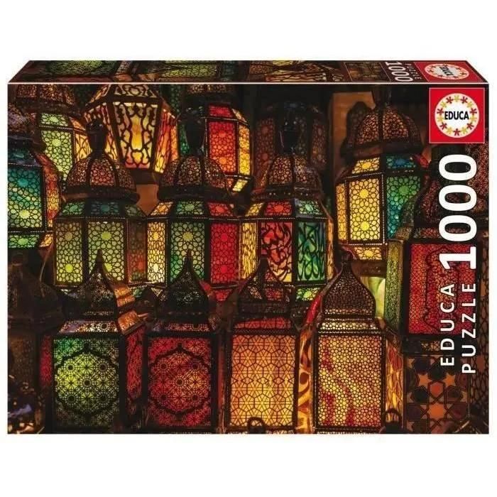 Collage De Lanternes - Puzzle De 1000 Pieces - 3