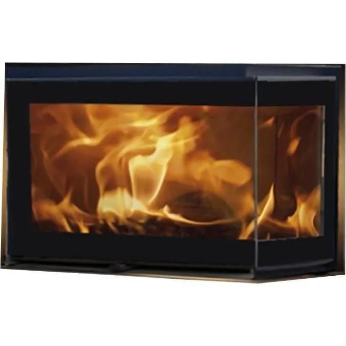 Poele a Bois Foyer a bois - PANADERO - Hogar angle a droite Ecodesign - 5,9... - 2